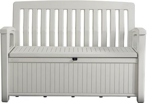 Скамейка-сундук Keter Патио Бенч (Patio Bench) белый 17202690