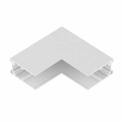 Соединитель вертикальный угловой для накладного трека 509016/509026 Lightstar Uno 509136 белый