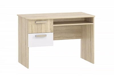 Стол для компьютера Фанк Silva НМ 009.19-05 М2 белый / дуб сонома