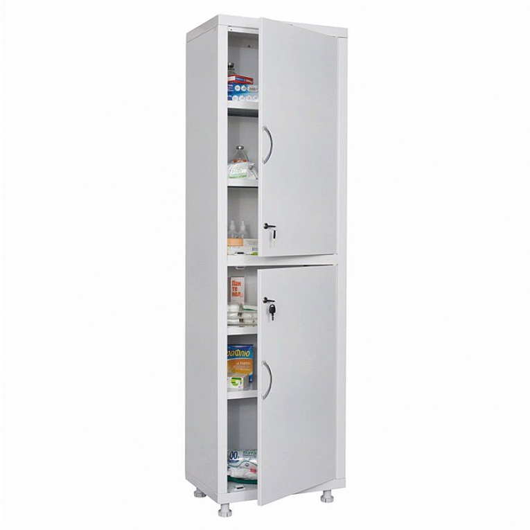 Медицинский шкаф HILFE МД 1 1657/SS закрытый
