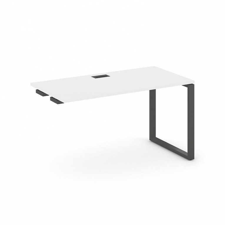 Приставка к опорным элементам 1380*700 Рива Стайл Проджект (О-образный м/к) SN-6O.OPRS-013 Белый / Антрацит