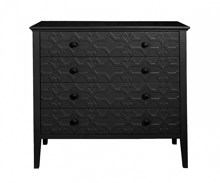 Комод Friz Black черный