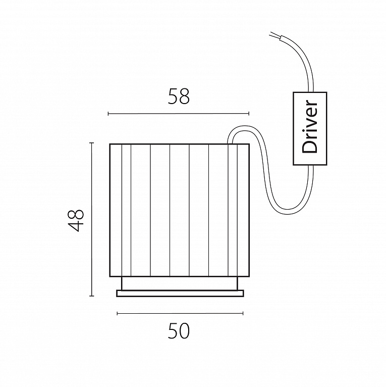 Модуль светодиодный 5W 3000K СУПЕРУЗКИЙ 3° STELLA BASE Lightstar 075053