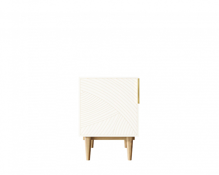 Тумба прикроватная Этажерка Line (Лайн) LN08/GR1/beige