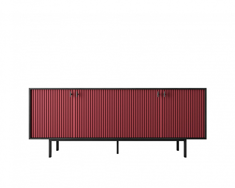Комод Этажерка Emerson (Эмерсон) Red (Ред) EM01/red/L