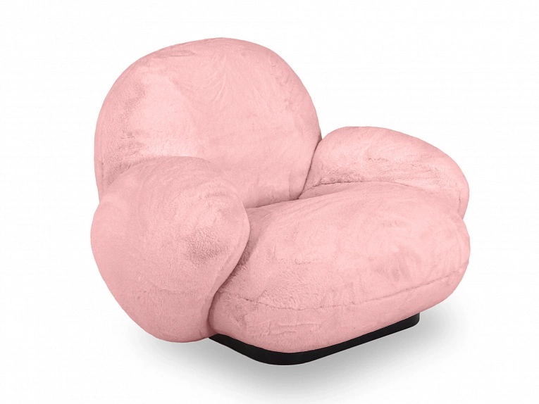 Кресло OgogoHome Flemming Wood розовый 861787