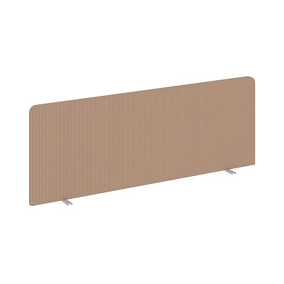Настольный экран фронтальный Рива UNE.TEKRF-301 Темно-бежевый/Металл Серый