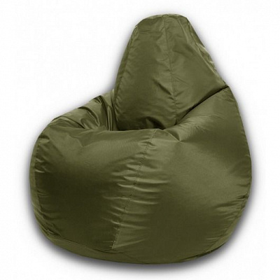 Кресло-мешок Груша 5XL (1100х1100х1450) оксфорд хаки