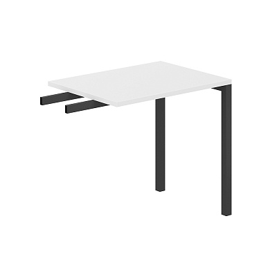Брифинг-приставка Norden Сигма 800х600х750 (м/к 40х40) SG.110.WH.44.AN Белый снег / Антрацит