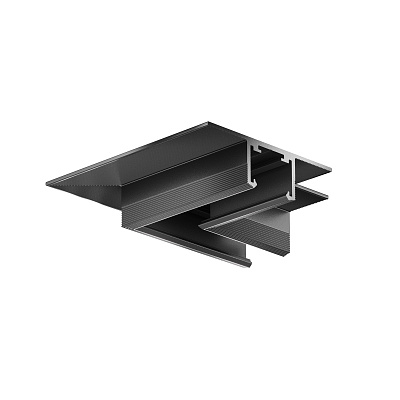 Угол-соединитель 90° Exility X встр. под ГКЛ 12,5мм, черный Maytoni Accessories for tracks Exility X TRA239CLS-42.12B